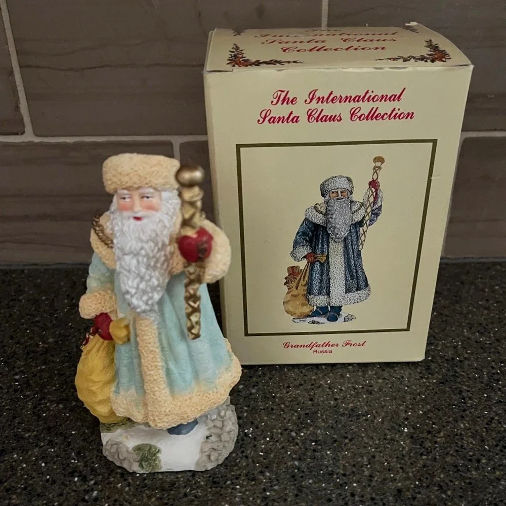 Vintage Grandfather Frost Russia figurine w/ box - Picture 1 of 6